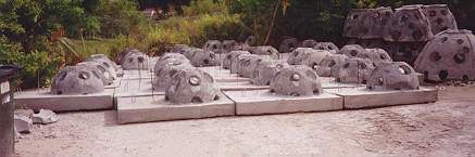 Bay Balls as bouy markers